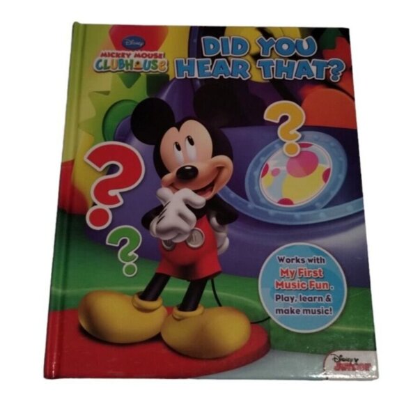 Mickey Mouse Clubhouse Set of 5 Disney Play A Song Books - My First Music Fun - Picture 3 of 13